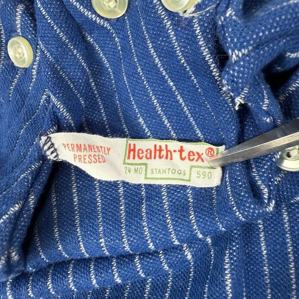 24 mo Healthtex Squirrel Striped Jumper-‎ Vintage Healthtex Jumper romper outfit